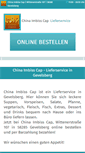 Mobile Screenshot of china-imbiss-cap.de